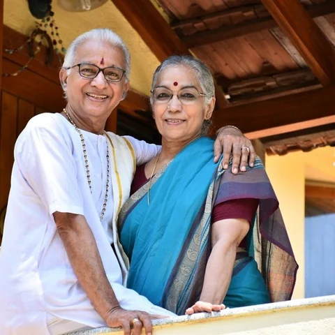 ''சீக்கிரம் ஆத்துக்கு வந்திடுங்கோ. ஆம்பளைகளை நம்ப முடியாதுன்னு சொன்னாங்க!'' - சாந்தா தனஞ்ஜெயன்