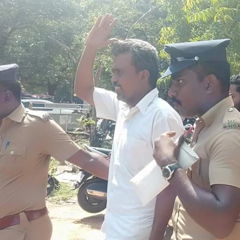 ஏழு பேர் விடுதலைக் கூட்டமைப்பின் பொறுப்பாளர் கைது - கொதிக்கும் சமூக ஆர்வலர்கள்!