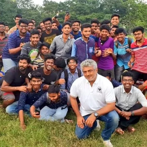 எம்.ஐ.டி மாணவர்களுக்கு அஜித் மீண்டும் `ட்ரோன்' பயிற்சி - வைரலாகும் புகைப்படங்கள்