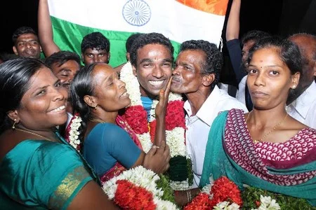 ஓலிம்பிக்கில் தங்கம் வாங்கணும்: ஆசிய போட்டியில் வெண்கலம் வென்ற ஆரோக்கிய ராஜீவ் விருப்பம்