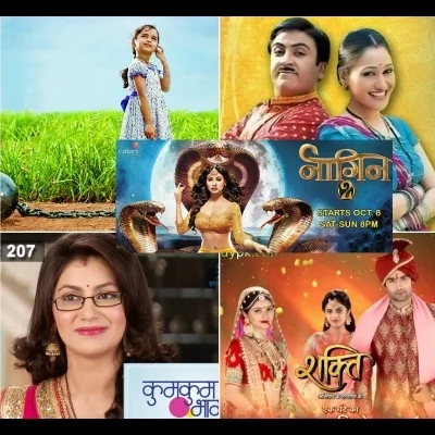 இந்தி சேனல்களைக் கலக்கும் டாப் 5 சீரியல்கள்!