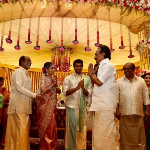 மோடியின் வாழ்த்து; அழகிரியின் விசிட்; ஸ்டாலின் தயக்கம் - ரஜினி இல்லத்திருமண விழாவில் நடந்தது என்ன?