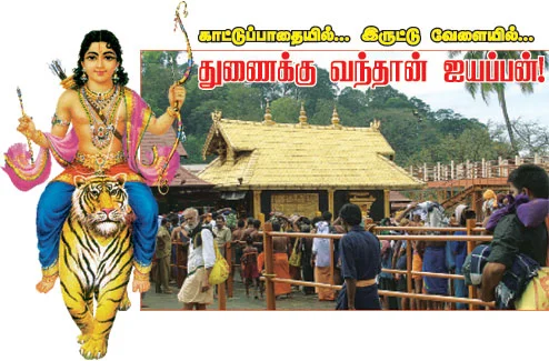 காட்டுப்பாதையில்... இருட்டு வேளையில்... துணைக்கு வந்தான் ஐயப்பன்!
