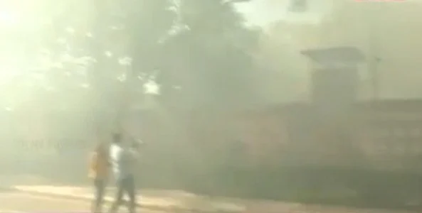 நாடாளுமன்ற வளாகத்தில் பயங்கர தீ விபத்து!