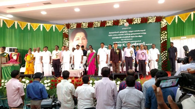 நலத்திட்டப் பணிகளைத் தொடங்கி வைத்தார் முதல்வர் எடப்பாடி பழனிசாமி!
