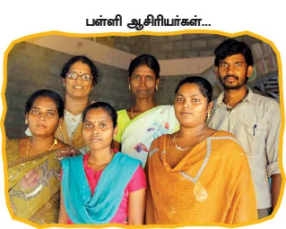 தரையில் விரியும் வானவில் !