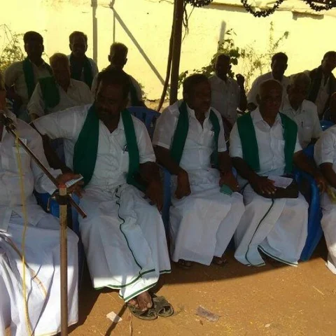’’உரிமைகள் அனைத்தும் பறிபோய்விடுமோ என்ற அச்சத்தில் விவசாயிகள் இருக்கிறார்கள்!’’ - போராட்டத்தில் கொதித்த பி.ஆர்.பாண்டியன்
