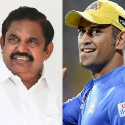 சென்னையில் முதல்வர் பழனிசாமி வெளியிடும் புத்தகம் - எம்.எஸ் தோனி பெற்றுக்கொள்கிறார்
