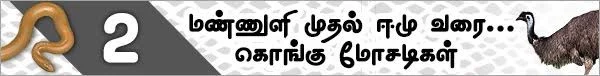 மண்ணுளி முதல் ஈமு வரை: மிரள வைக்கும் கொங்கு மோசடிகள் -4