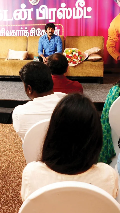 விகடன் பிரஸ்மீட்: “ஷங்கர் சார் சொன்னா இப்பவே ரெடி!” - சிவகார்த்திகேயன்
