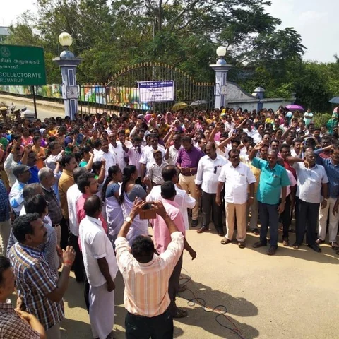 ``ஜாக்டோ - ஜியோ போராட்டத்துக்கு தி.மு.க-தான் காரணம்!” - டேக்டோ