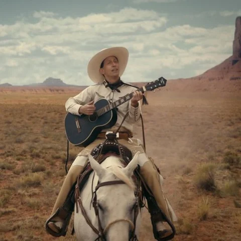 ``கதை சொல்லும் அழகுக்காகவே இதைப் பார்க்கவேண்டும்!" - #TheBalladOfBusterScruggs ஒரு பார்வை!
