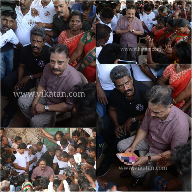 ``தேர்தலைவிட ஆறுதல் முக்கியம்" - கோவை சிறுமியின் குடும்பத்தினரை சந்தித்த கமல்ஹாசன்