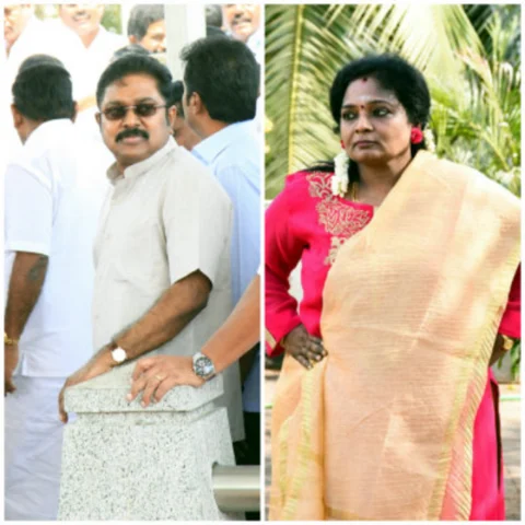 'சஹாரா குழுமத்திடம் எவ்வளவு வாங்கினார் மோடி?!' - தமிழிசையை விமர்சிக்கும் 'நமது எம்.ஜி.ஆர்'