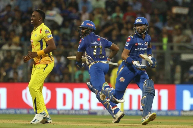 நங்கூரமிட்ட சூர்யகுமார்; அதிரடி காட்டிய பொல்லார்ட், ஹர்திக் - சென்னை அணிக்கு 171 ரன்கள் இலக்கு! #MIvCSK
