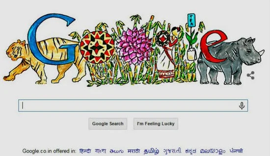 குழந்தைகள் தின சிறப்பு கூகுள் டூட்ல்: அசத்திய அஸ்ஸாம் சுட்டி!