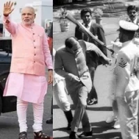மோடியை எச்சரிக்கும் ராஜீவ் காந்தியை தாக்கிய இலங்கை ராணுவ வீரர்!