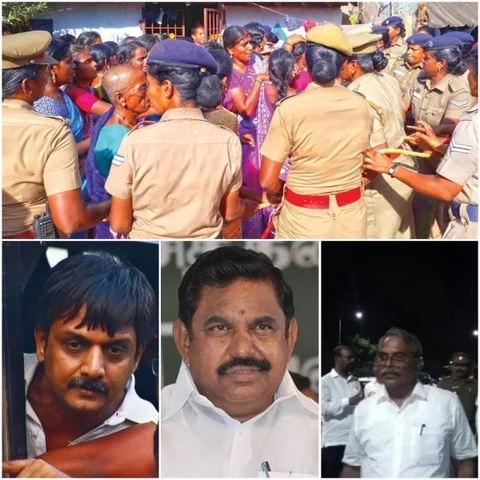 "கெஸ்டஃபாவும்... ஓவ்ராவும்... தமிழகப் போலீஸும்...!" யாரைக் கொண்டு ஆட்சி நடத்த விரும்புகிறார் எடப்பாடி பழனிசாமி? #SaveKathiramangalam #KathiramangalamCalls