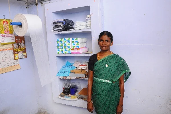 ஹெர்பல் நாப்கின்... திருச்சி வள்ளியின் ஆச்சரிய கண்டுபிடிப்பு!