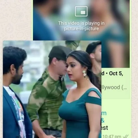 வாட்ஸ்அப்பில் வந்தாச்சு PiP மோட்... இனி வீடியோக்களை உள்ளேயே பார்க்கலாம்