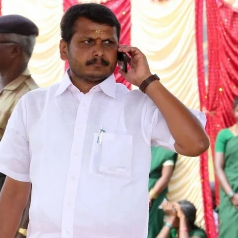 `தம்பிதுரையை வீழ்த்தணும்; களப்பணிதான் முக்கியம்!`- தி.மு.க-வினரை முடுக்கிவிடும் செந்தில் பாலாஜி