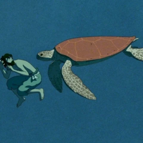 பெண்ணாக மாறும் சிவப்பு ஆமையின் கதை! #TheRedTurtle