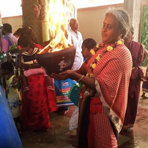 பழநி மாரியம்மன் கோயில் மாசித் திருவிழா - வண்டி கோமாளி நிகழ்ச்சி!