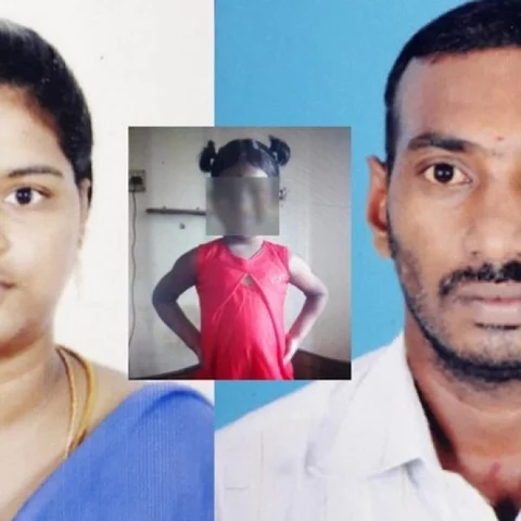 படுக்கையில் 2 குழந்தைகள்; தூக்கில் கணவன், மனைவி! - சென்னையில் பூட்டிய வீட்டுக்குள் விபரீதம்