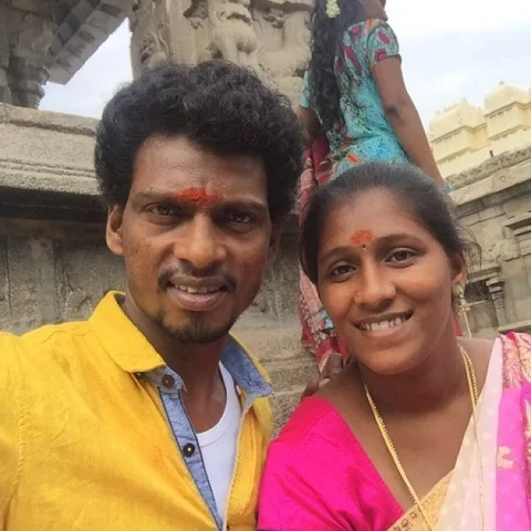 ``ஓவியா, ஆரவ் டிப்ஸோட பிக்பாஸுக்குள்ள போயிருக்கார்!" - சென்றாயன் மனைவி #BiggBossTamil2