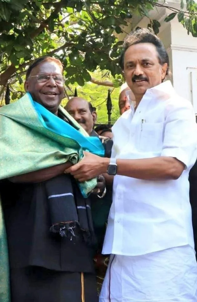 `நான் அரசியலைப் பத்தி பேசிட்டு இருக்கேன்!’ - கமல் குறித்த கேள்விக்கு ஸ்டாலின் பதில்