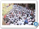 சென்னை வந்த ஆ.ராசாவுக்கு தொண்டர்களின் வரவேற்பு...