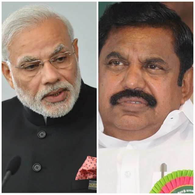 'மூன்றாண்டு ஆட்சியில் மாபெரும் முன்னேற்றம்' : மோடியை வாழ்த்திய எடப்பாடி!