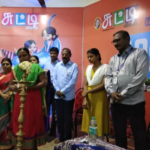 கோலகலமாக நடந்து முடிந்த சுட்டி விகடன் விழா!