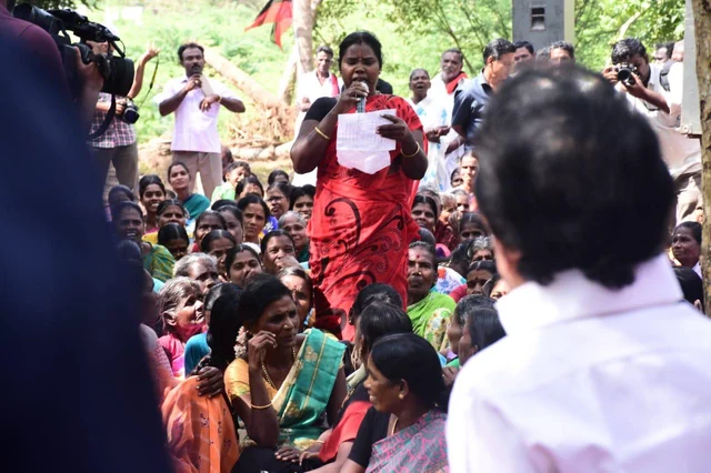 `கோயிலுக்குள் வந்ததை போல் உணர்கிறேன்’ - கிராம சபை நடத்திய ஸ்டாலின் நெகிழ்ச்சி #Thiruvarur