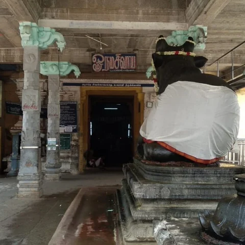 `நந்திப் பெருமானுக்கு ஏன் அபிஷேகம் இல்லை?' - மழை யாகத்தால் குமுறும் திருப்புன்கூர் பக்தர்கள்
