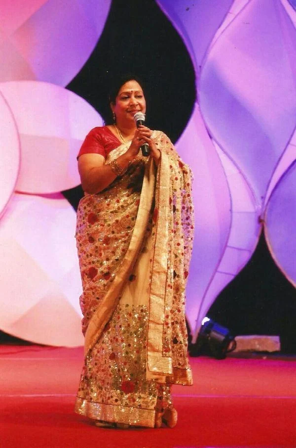''நந்தினி பேய்க்கு டப்பிங் பேசுனது செம காமெடி!'' - அனுராதா