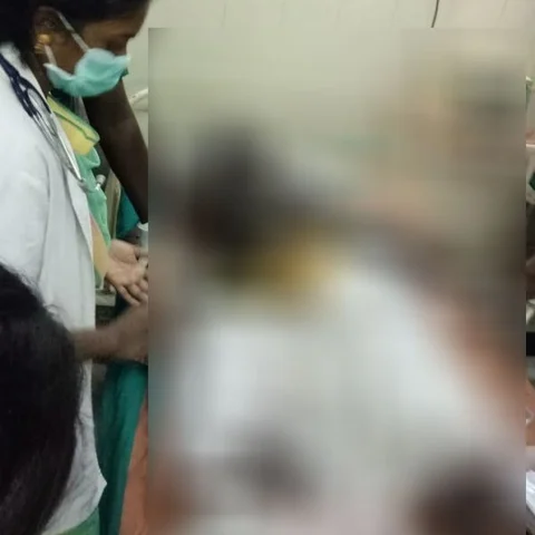ஆட்சியரை சந்திக்கமுடியாத விரக்தியில் முதியவர் தீக்குளிப்பு!