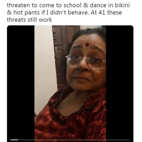 'ட்விட்டரில் மரியாதையா போஸ்ட் போடணும்' - மகனை செல்லமாக மிரட்டும் முன்னாள் ஐஏஎஸ் சந்திரலேகா