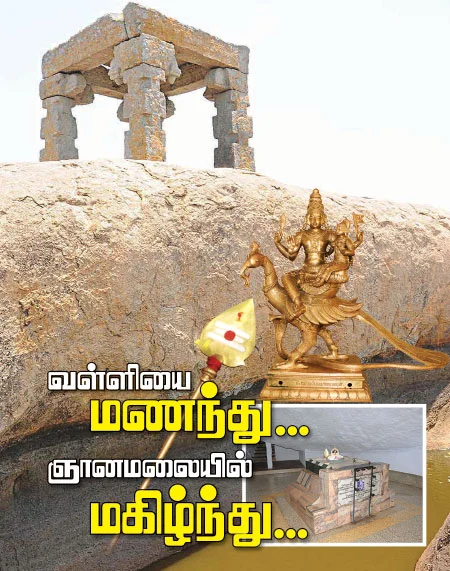 வள்ளியை மணந்து... ஞானமலையில் மகிழ்ந்து...
