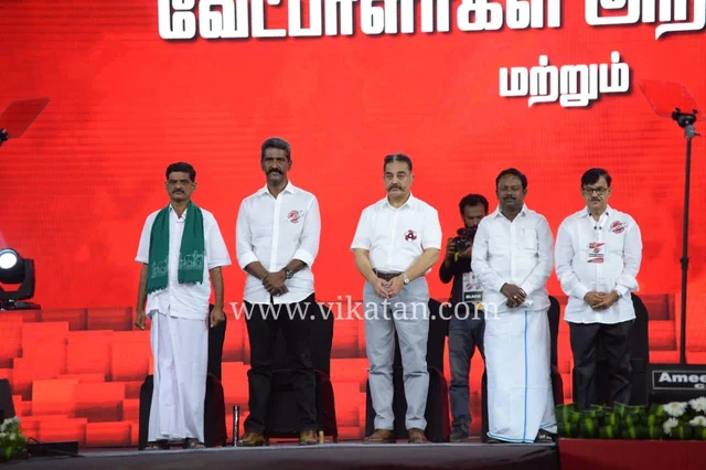 ``வெற்றிபெற்றதும் போடும் முதல் கையெழுத்து..!” - கோவையில் அதிரடி காட்டிய கமல்ஹாசன்