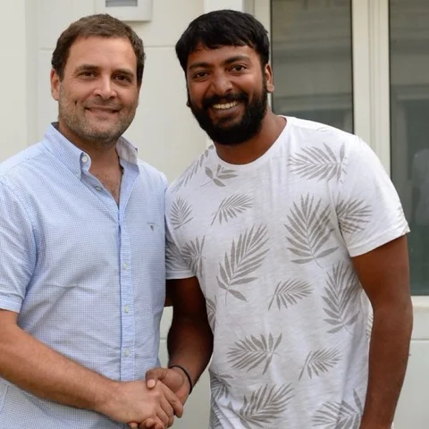 ``டெல்லி டூர்ல அது எதிர்பார்க்காத மீட்..!’’ - ராகுல் காந்தி சந்திப்பு பற்றி கலையரசன்