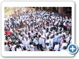 சென்னை வந்த ஆ.ராசாவுக்கு தொண்டர்களின் வரவேற்பு...