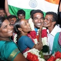 ஓலிம்பிக்கில் தங்கம் வாங்கணும்: ஆசிய போட்டியில் வெண்கலம் வென்ற ஆரோக்கிய ராஜீவ் விருப்பம்