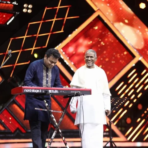 `ரஹ்மான் இசையில் பாடிய இளையராஜா!’ - #Ilaiyaraaja75 நிகழ்ச்சியில் நெகிழ்ச்சி