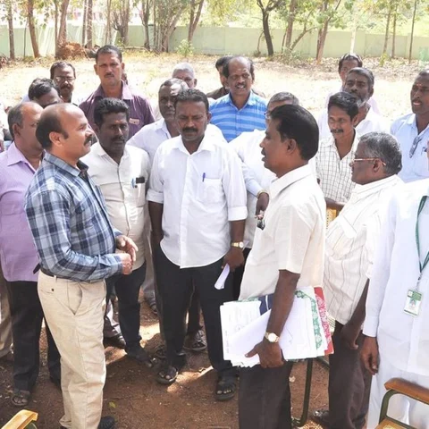 தமிழ்நாடு நுகர்பொருள் வாணிபக் கழக மேலாளரைக் கண்டித்து ஊழியர்கள் போராட்டம்!