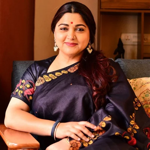 ``என்னை பப்ளினு சொல்றாங்க; அதைப்பத்தி கவலையில்லை!" -நடிகை குஷ்பு