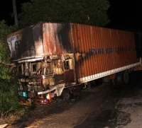 திருவண்ணாமலையில் ராஜஸ்தான் டிரைவர் எரித்துக் கொலை!