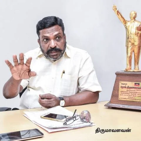 `ஹெச்.ராஜா குட்டிக்கரணம் போட்டாலும் அது நடக்காது! - திருமாவளவன் காட்டம்