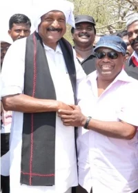 நடைபயணத்தில் வைகோவை சந்தித்த நடிகர் செந்தில்!