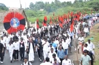 மதுவிலக்கை வலியுறுத்தி வைகோ நடைபயணம்! ( படங்கள் )